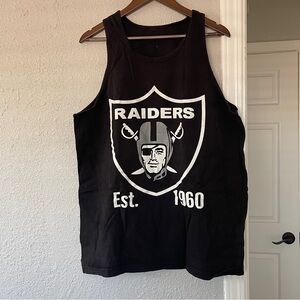 Oakland Raiders men’s Black 'Straight Outta Oakland' Tank Top L